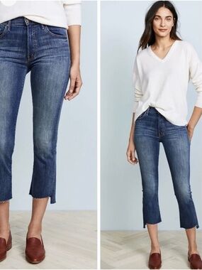 Mother Superior The Insider Crop Step Fray Jeans Off Limits: Size 25